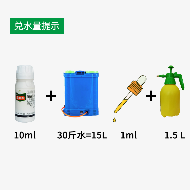 拜耳露娜森 氟菌肟菌酯 草莓葡萄灰霉病白粉病炭疽早疫病杀菌剂 - 图2