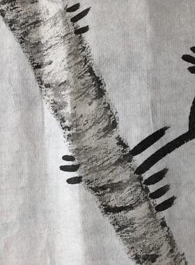 猫趣图纯手绘工笔走兽国画来财字画客厅办公室书房玄关装饰画