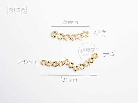 串珠耳饰diy手工配件（2条）铜质保色镀层　品质手作耳钉耳环材料,淘宝优惠券,粉丝福利购,淘宝优惠卷