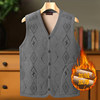 Old man's vest, grandfather's vest, autumn and winter vest for men