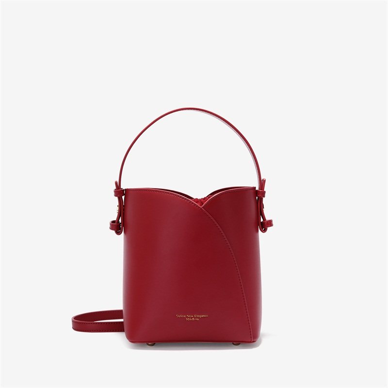 简佰格红色新款2020夏天斜挎小包包 简佰格女士包袋