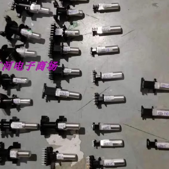 EE55加宽双磁芯骨架卧式10+10针L脚 高频变压器 - 图3