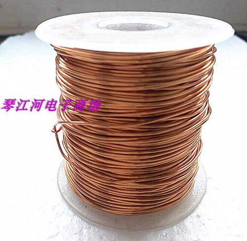 紫铜线纯铜线红铜线导电铜线裸铜丝0.9mm0.95mm-1.5mm1.6mm - 图0