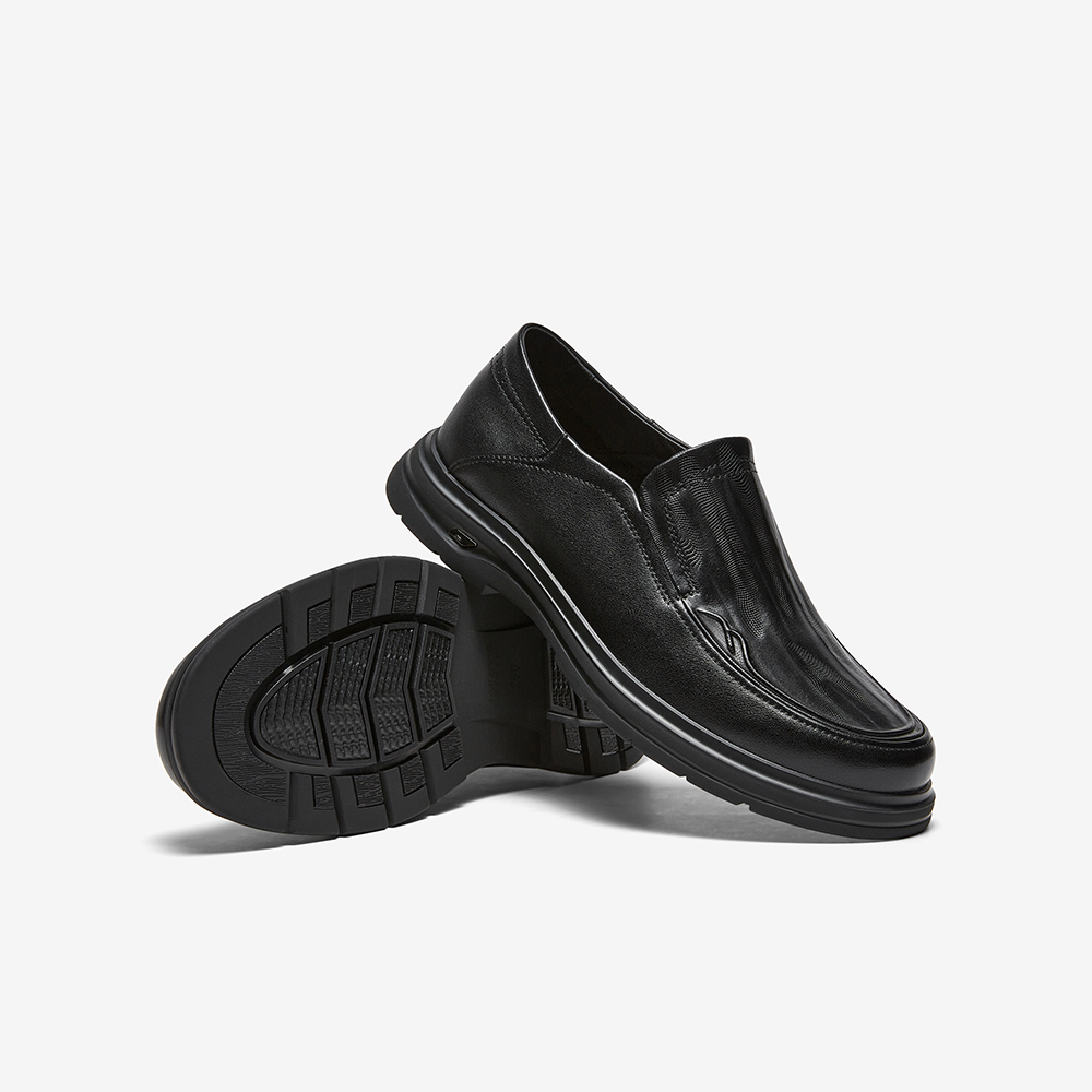 Best Picture 26 Spring Shopping Mall New Slip-On Beanie Loafers Business Men's Casual Leather Shoes 75011AM6