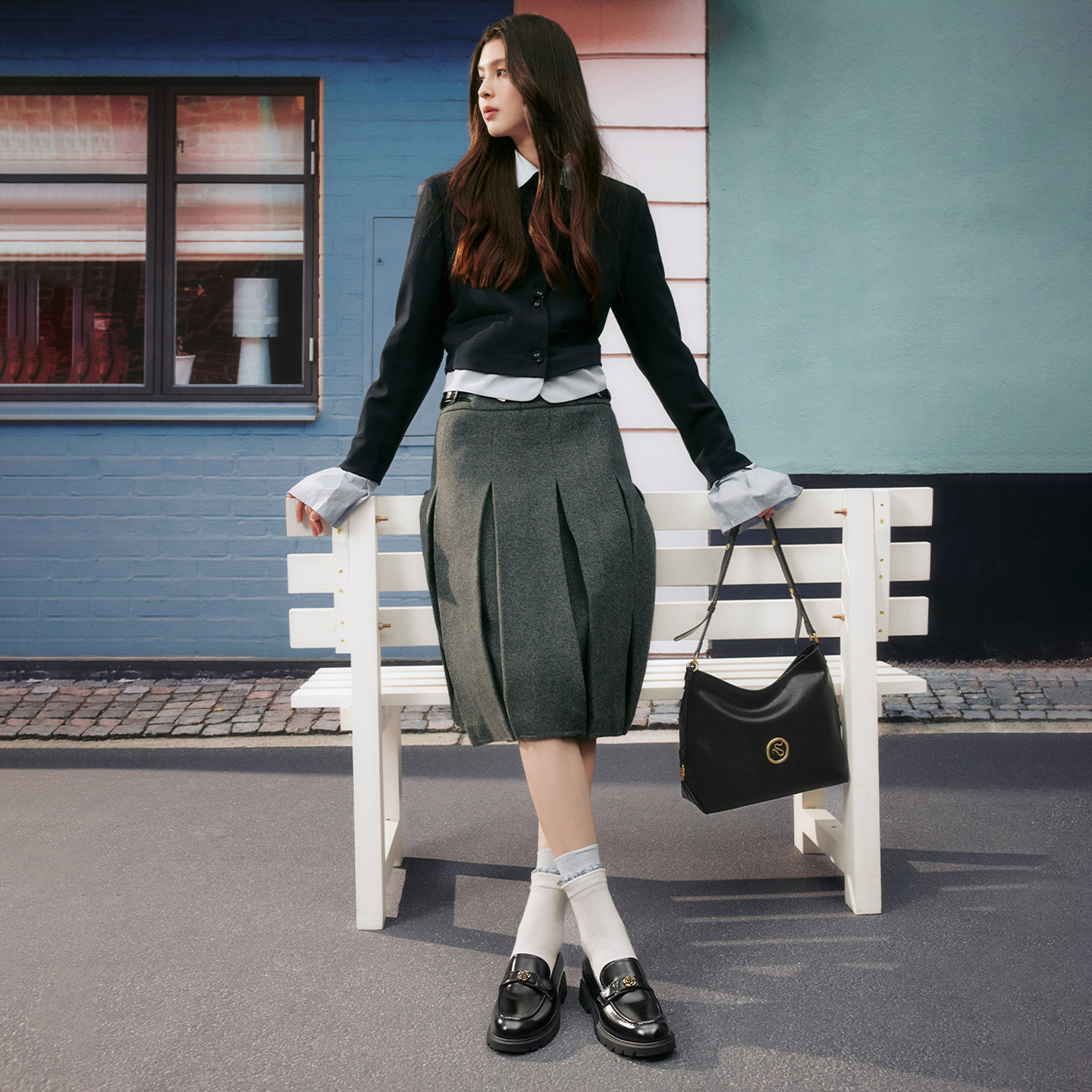 百思图25冬季新款miu系高级质感托特包通勤单肩斜挎包女TY058DX5,淘宝优惠券,粉丝福利购,淘宝优惠卷