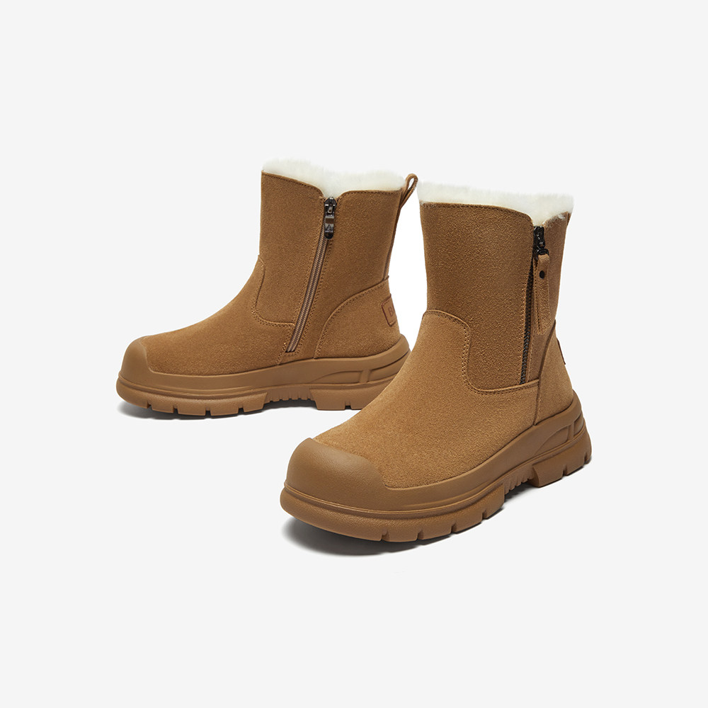  百思图时尚雪地靴