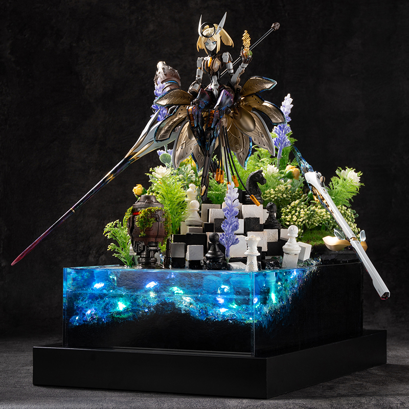 相羽/核诚治造/和模线 机娘 星花百合 上色专用油漆典藏限量套装 - 图2