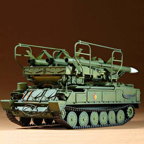 小号手拼装军事模型00361 仿真1/35萨姆SAM-6 防空坦克导弹发射车 - 图0