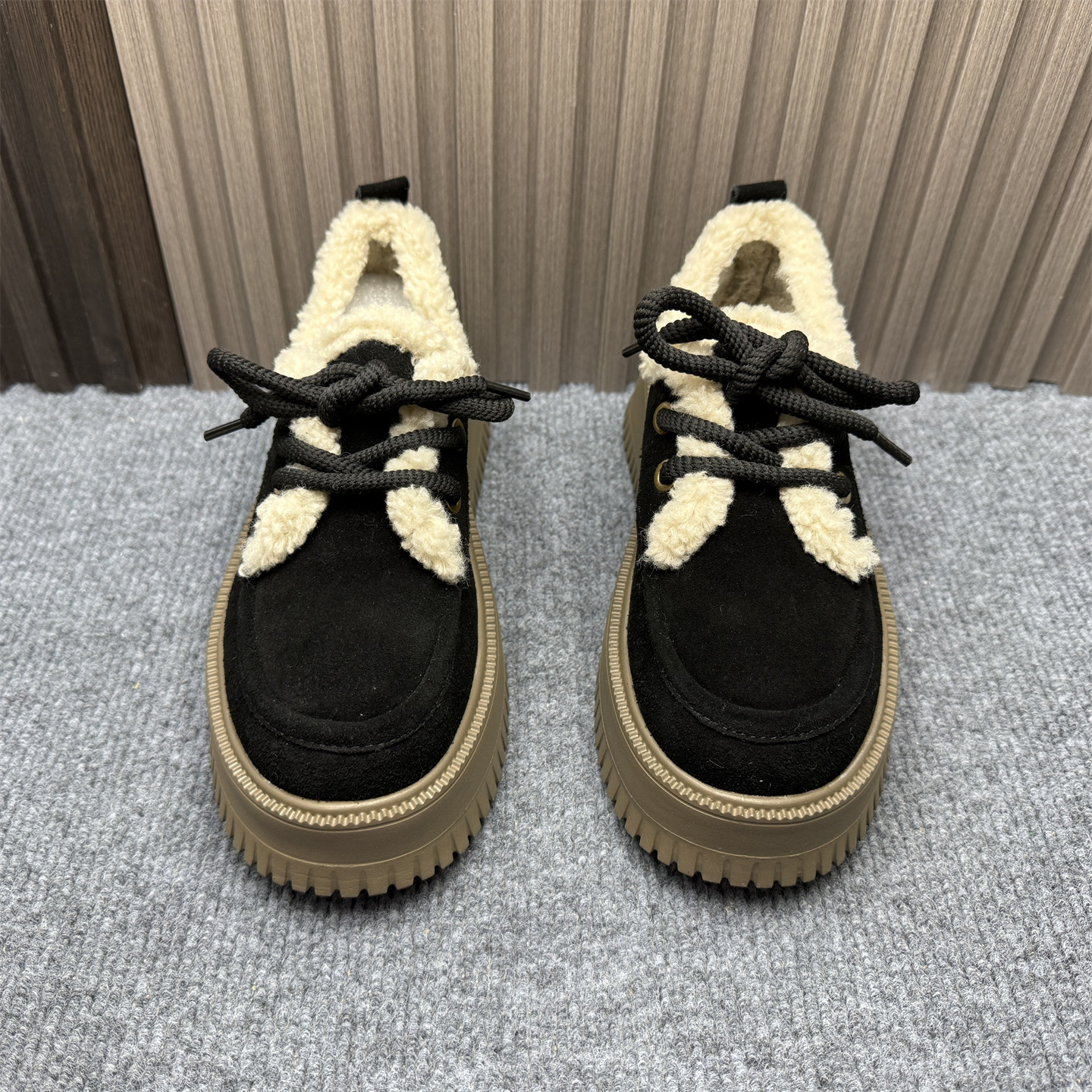 断码处理加绒复古博肯鞋女2025冬季新款厚底增高小个子保暖雪地靴,淘宝优惠券,粉丝福利购,淘宝优惠卷