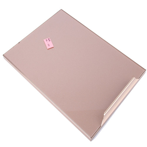 橱柜门定做 定做晶钢门肤感钢化玻璃金刚门 定制厨房隐形框橱柜门 - 图3