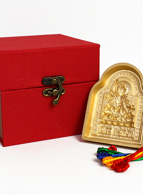 黄铜圆形多款佛像擦擦模具带礼盒