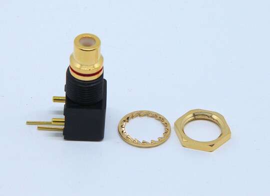 Exported Taiwanese gold-plated RCA decoder coaxial