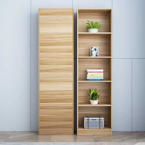 Современная и минималистичная книжная полка, простой книжный шкаф, коробочка для хранения для школьников, делается под заказ