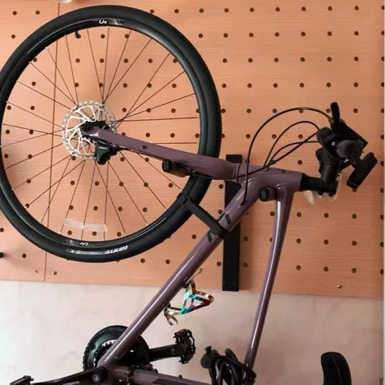 自行车公路车挂架墙壁家用山地车墙上挂钩单车停车架竖着挂展示架