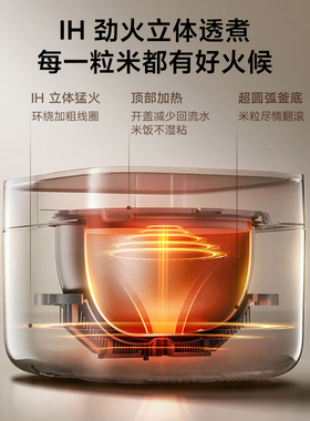 小米米家智能IH电饭煲P1家用3L