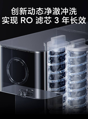 小米米家台式净饮机NFC一级水效