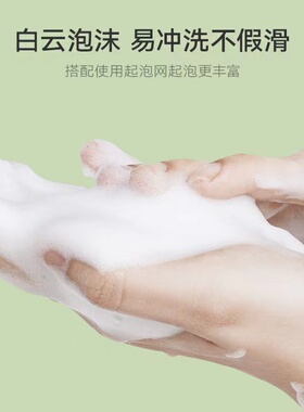 AOEO山茶花氨基酸洗面奶100g*3