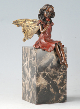 鸿鑫雕塑黄铜欧式客厅艺术品家饰