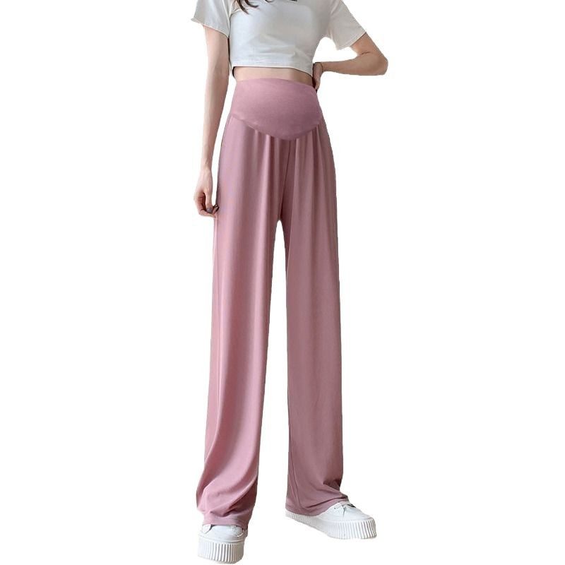 大码孕妇裤夏季外穿薄款冰丝垂感阔腿打底裤子长裤宽松孕期,淘宝优惠券,粉丝福利购,淘宝优惠卷