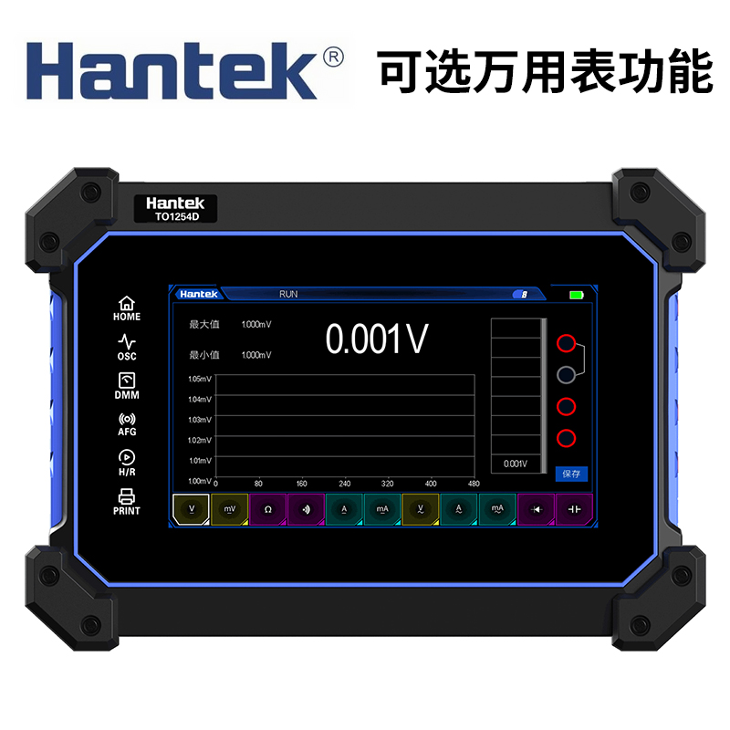 汉泰Hantek便携式手持平板示波器TO1112/TO1152/TO1252/1254C/D-图0