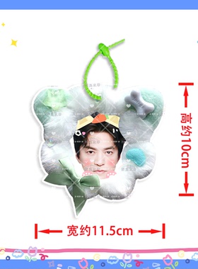 李健 毛绒挂件书包DIY手工定制挂饰行李登机挂牌明星应援物物料