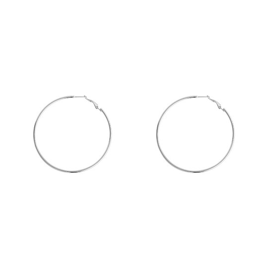 气质圈圈耳环女2025新款爆款高级感轻奢简约夸张大素圈圆耳圈耳饰