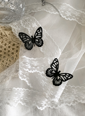 纯欲蝴蝶choker项链性感锁骨链