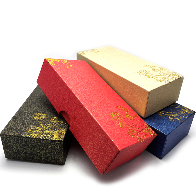 小号长方形复古中国风吉祥如意纸盒首饰U盘包装礼品盒礼物盒彩色 - 图2