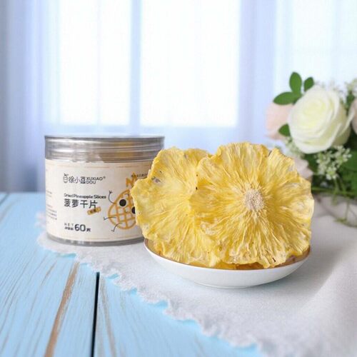 徐小豆菠萝干凤梨泡水喝 创意咖啡装饰水果干片 烘焙饮品蛋糕装饰 - 图3