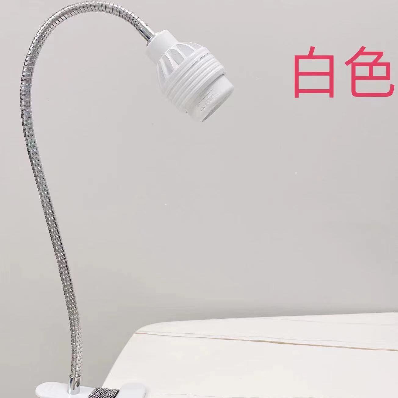 新款万向长臂LED可调焦夹子强光工作台设备照明鱼缸灯插电式射灯 - 图3