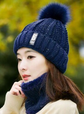 冬天加绒青年甜美可爱风女士帽子