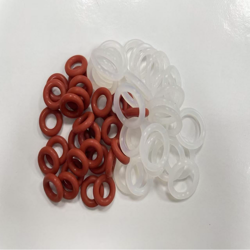 白色硅胶O型圈 食品级环保密封圈线径2外径5-外径11防水O环密封件 - 图0
