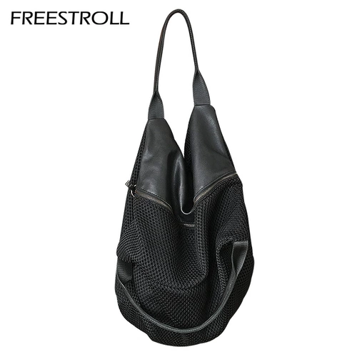 Вместительная и большая сумка через плечо, ремешок для сумки на одно плечо для отдыха, из натуральной кожи