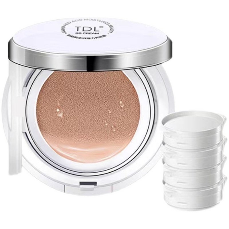 小众品牌氨基酸澎湃蘑力美颜BB霜气垫遮瑕隔离自然清透4个替换装,淘宝优惠券,粉丝福利购,淘宝优惠卷