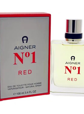 法国 AIGNER No.1 Sport 爱格纳1号运动持久男士淡香水100ml 皮革
