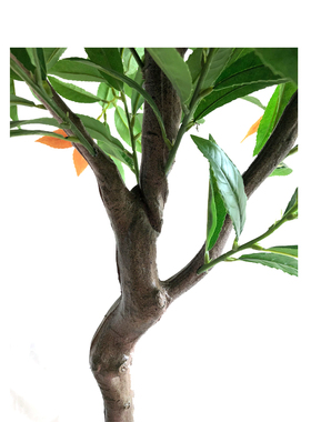 新款仿真植物田园桂花盆栽手工