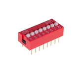 Dial Switch Plat 1 2 3 4 5 6 7 8 10p 10 -бит 2,54 мм диплома