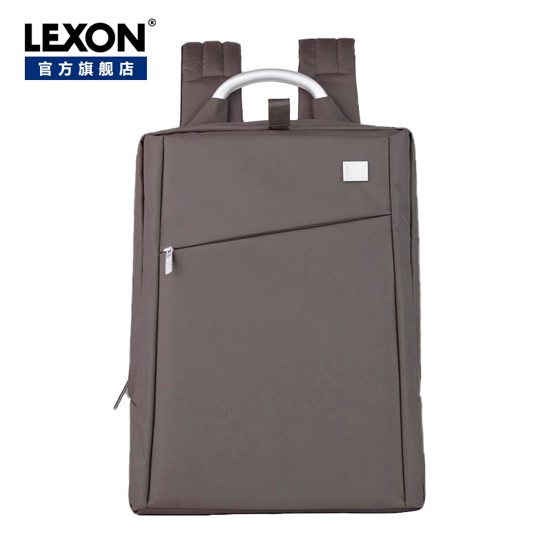 LEXON乐上男士商务双肩包出差背包户外轻便14寸电脑包通勤书包 女 - 图1