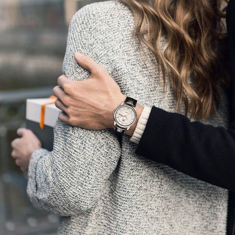 上海牌手表男自动机械表休闲精钢816国产牌星期日历简约机械表男