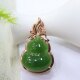 Fashionable jade gold inlaid jade jewelry for mom