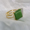 Fashion trendy Hetian jade gold inlaid jade gift for wife