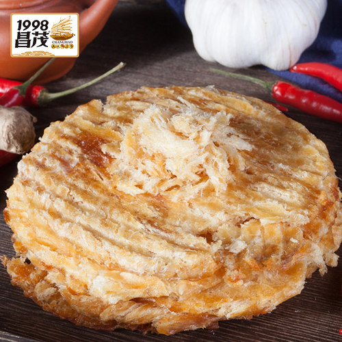 昌茂南海香烤鱼片干海味即食深海鳕鱼休闲零食海南三亚特产伴手礼 - 图0