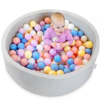 Exit US SKIBBLER Original Nordic Style Grey Sponge Wave pool with 200 marine balls