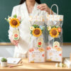 Teacher's Day gift 2026 for female teachers high-end practical sunflower pen creative stationery for kindergarten primary school students