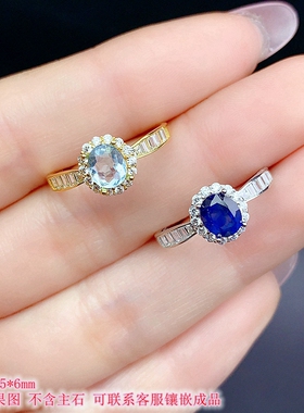 新款S925纯银戒指空托复古港风