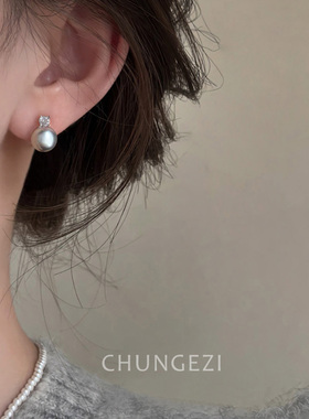 淑女气质款耳夹冷艳贵气优雅