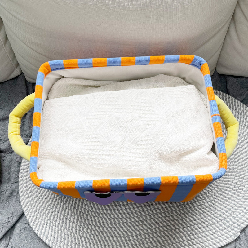 外贸精品玩具收纳箱公仔玩偶收纳筐毛巾浴巾置物储物箱杂物收纳篮,淘宝优惠券,粉丝福利购,淘宝优惠卷