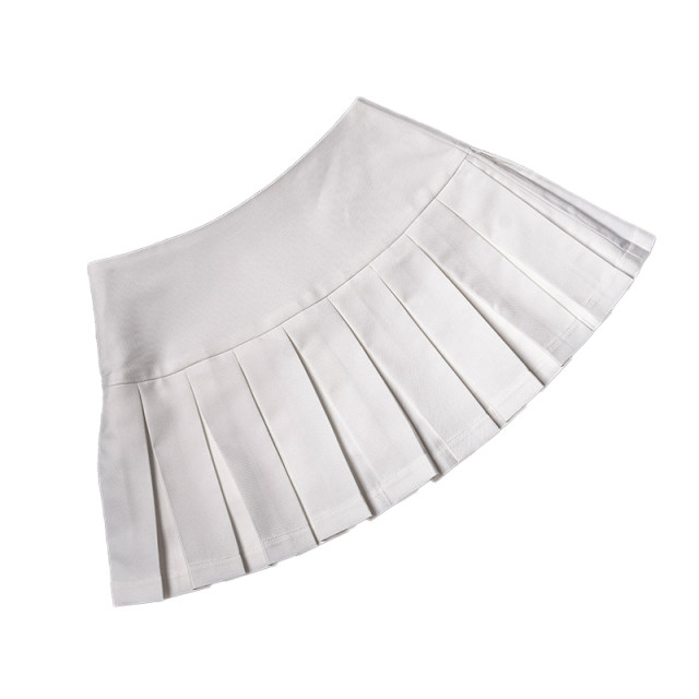 Miniskirt pleated skirt makes taller and longer legs for small people