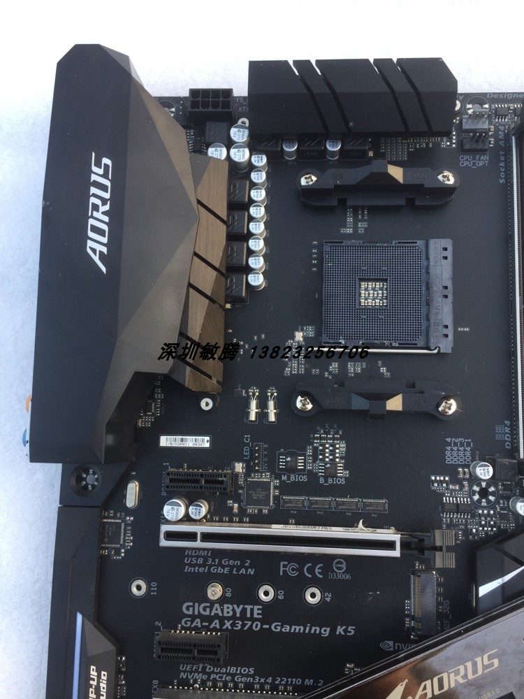 Gigabyte/技嘉 AORUS AX370-Gaming K5 X370高做工主板箱说全-图1