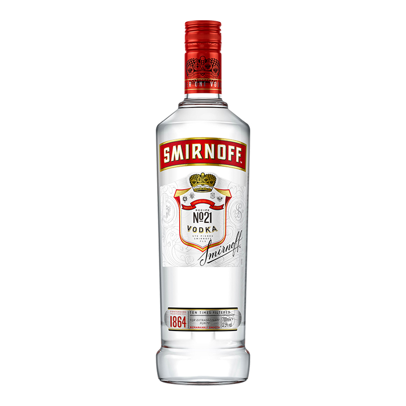 斯米诺红牌伏特加smirnoff皇冠伏特加鸡尾酒调酒基酒进口洋酒正品 - 图3